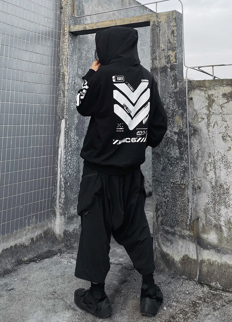 Sim25 Cyberpunk Neck Gaiter Hoodie