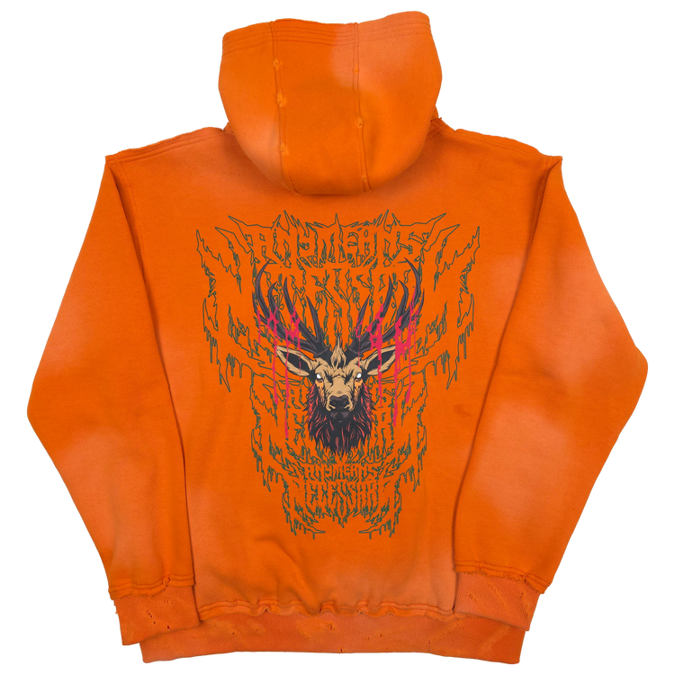 Trophy Pullover Hoodie Orange