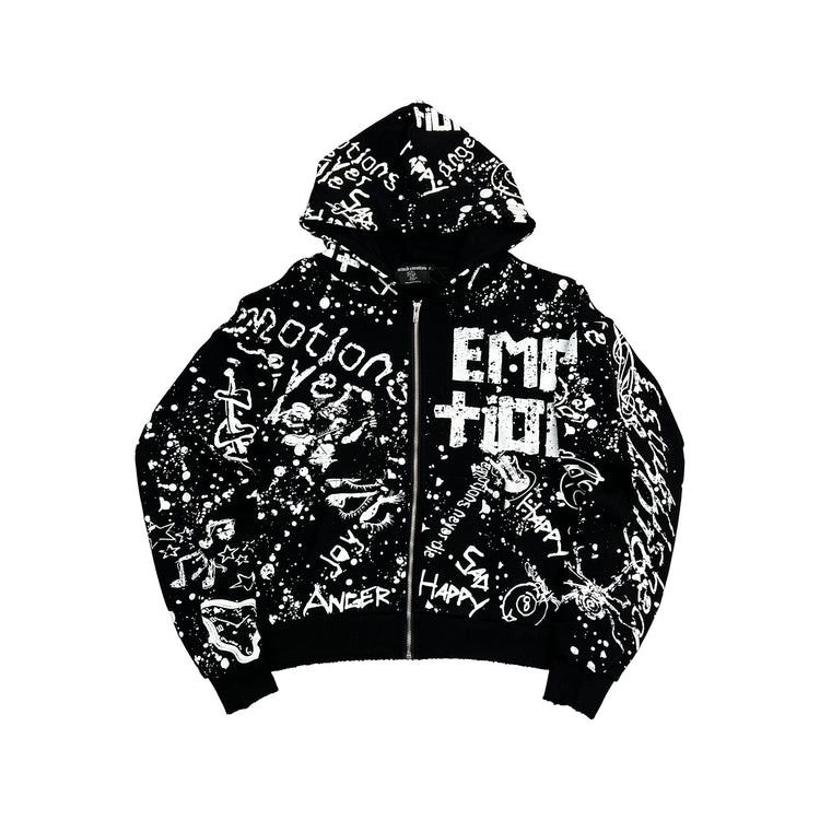 Black “Graffiti” Hoodie