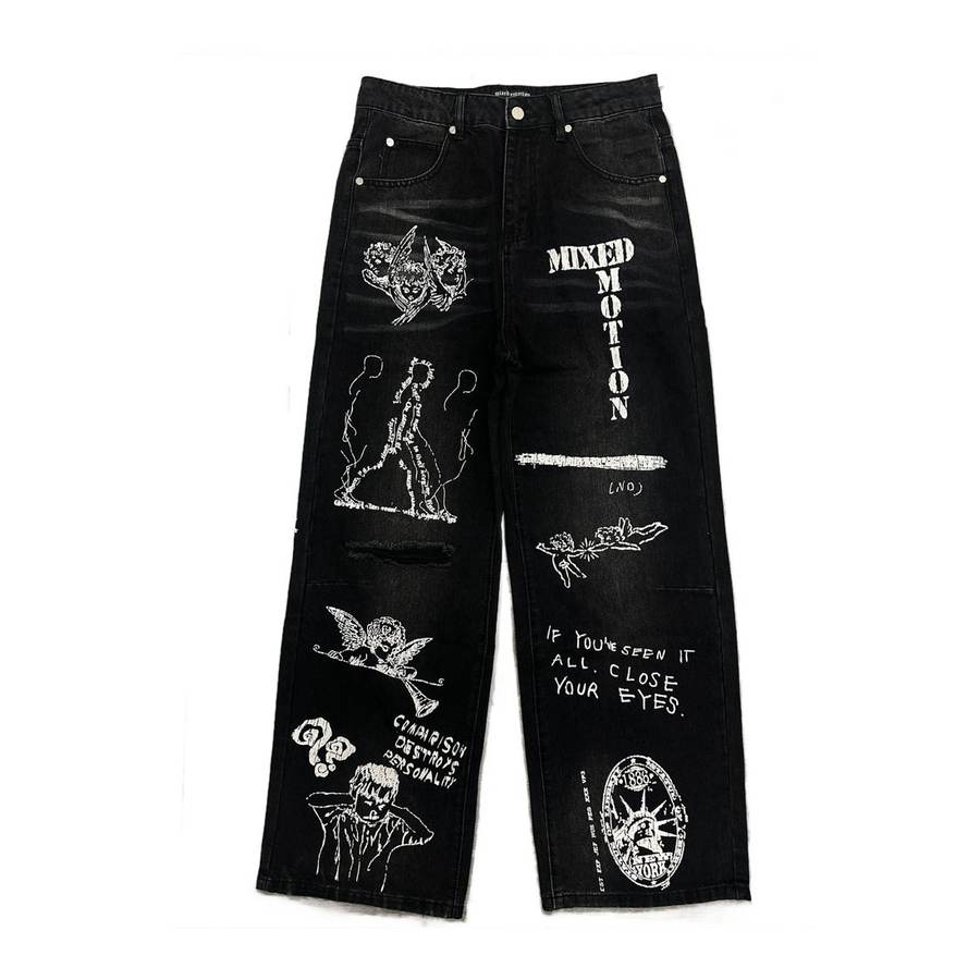 Canvas Denim — Black
