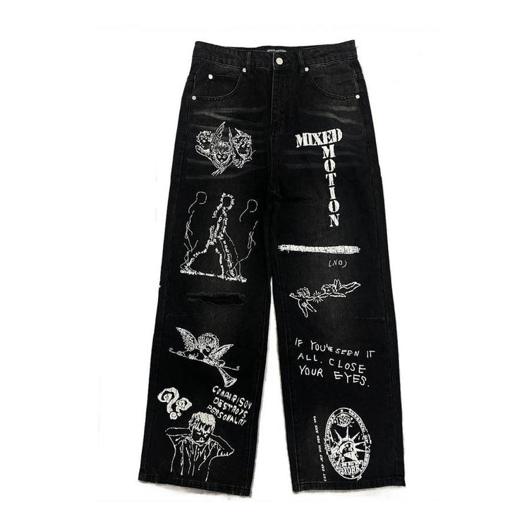 Canvas Denim — Black