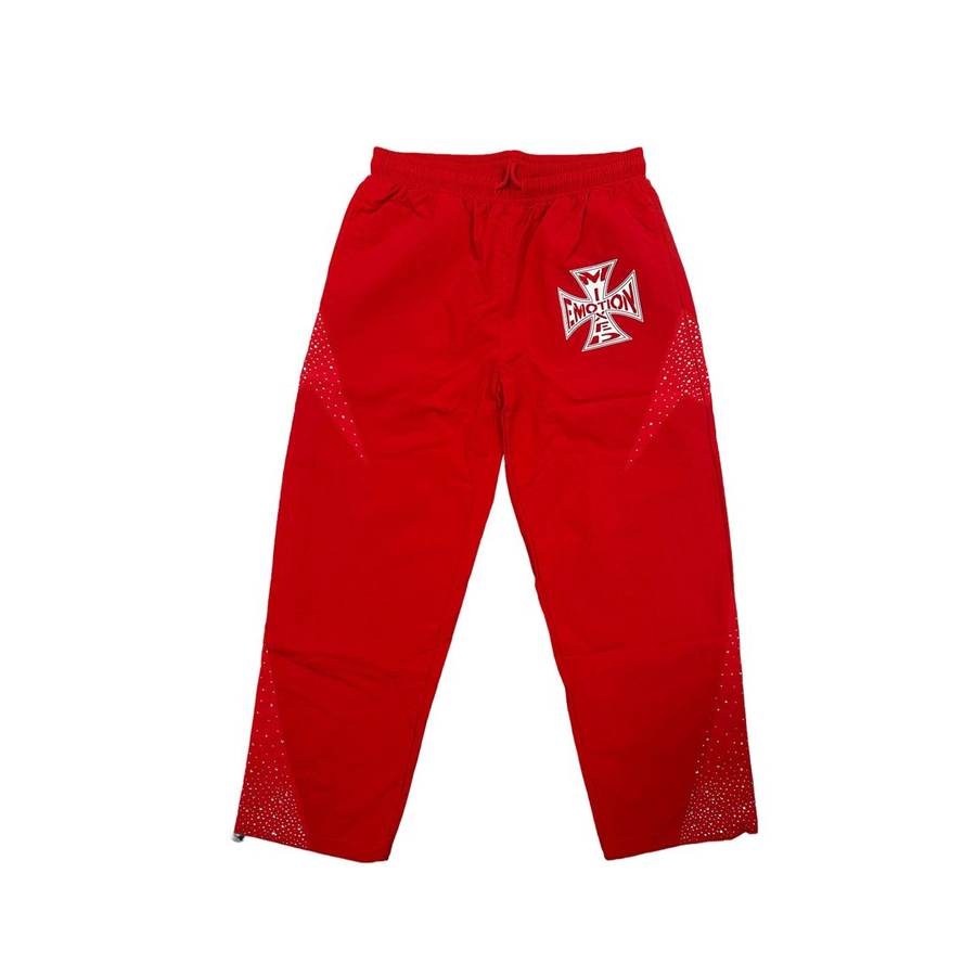 'Classic' Nylon Pants — Red