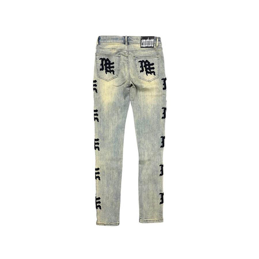 'Desert' Monogram Denim