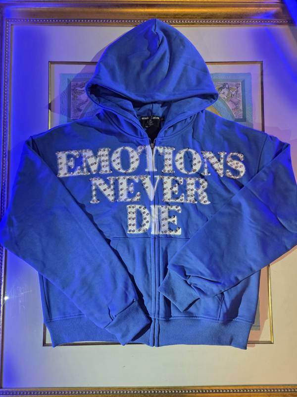 Emotions Never Die — Zip Hoodie