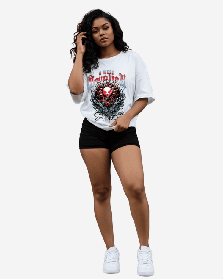 G West Solar Devotion Oversized Women's T-Shirt