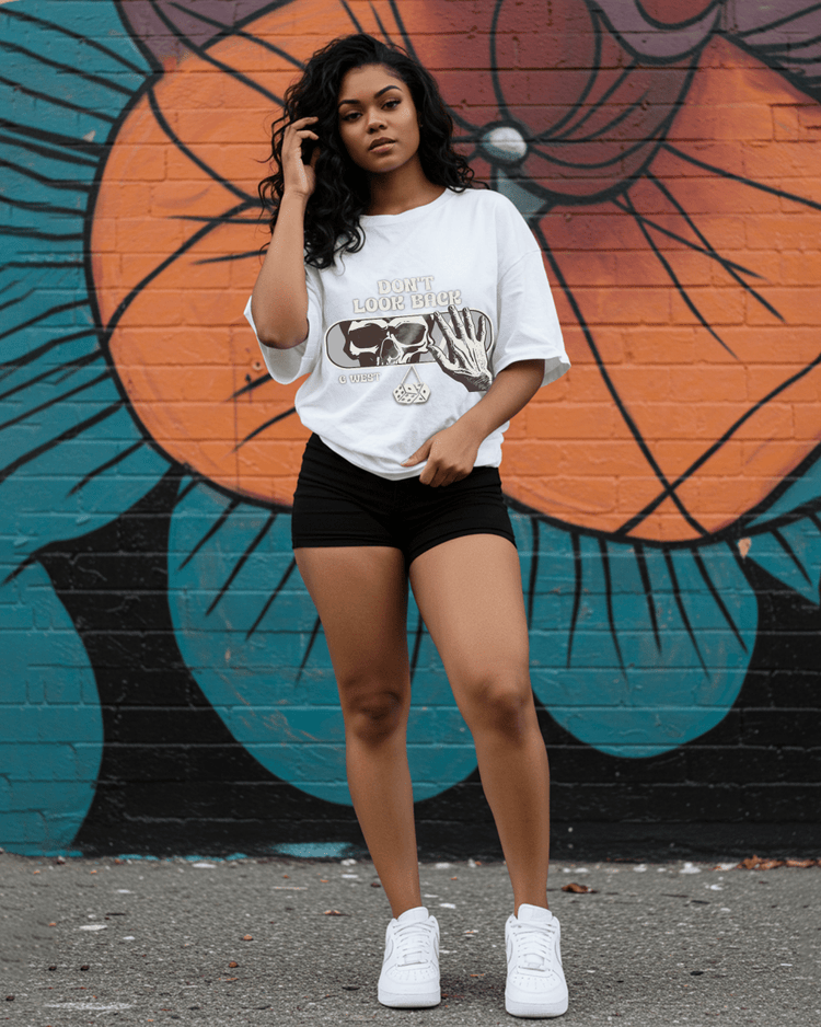 G West Horrible Society Oversized Women's T-Shirt