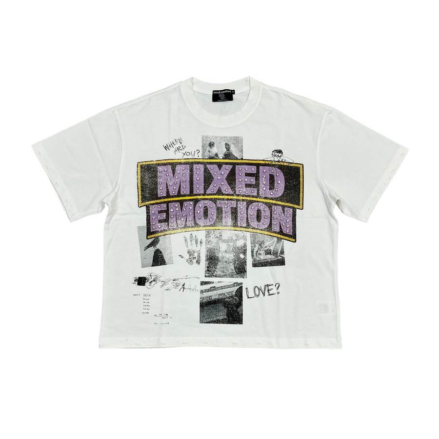 Lost Identity — White Tee
