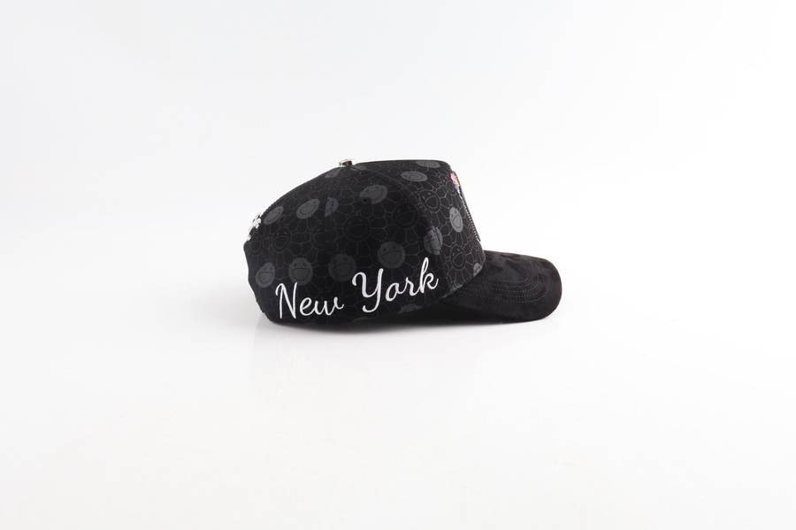 NY Script Rays — Black/Red
