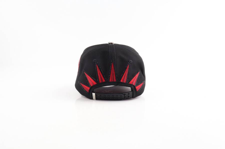NY Script Rays — Black/Red