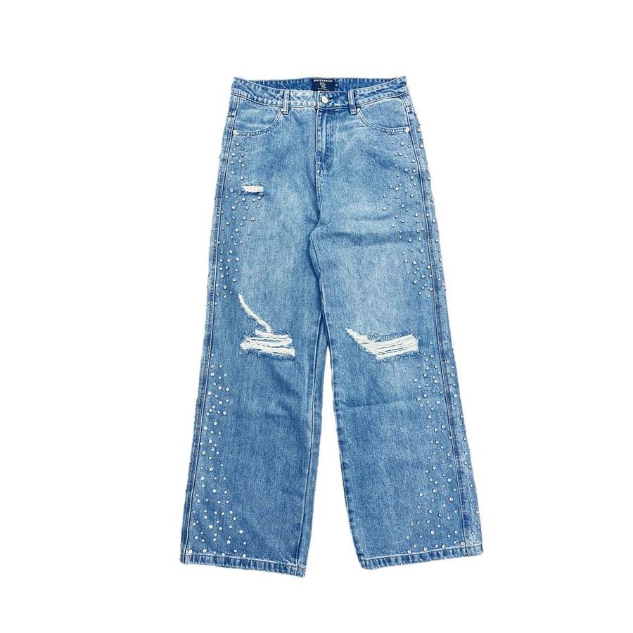 'Stone' Baggy Jeans — Blue
